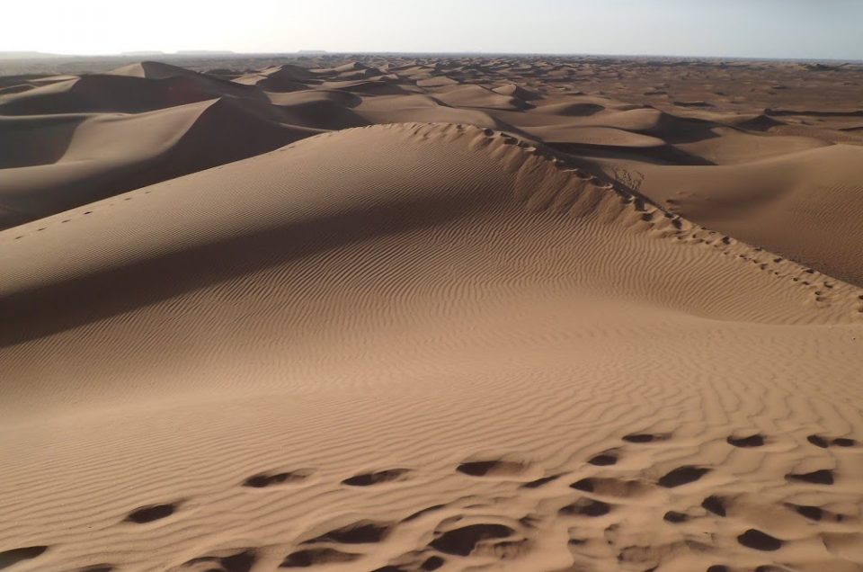Trek dans le désert du Sahara